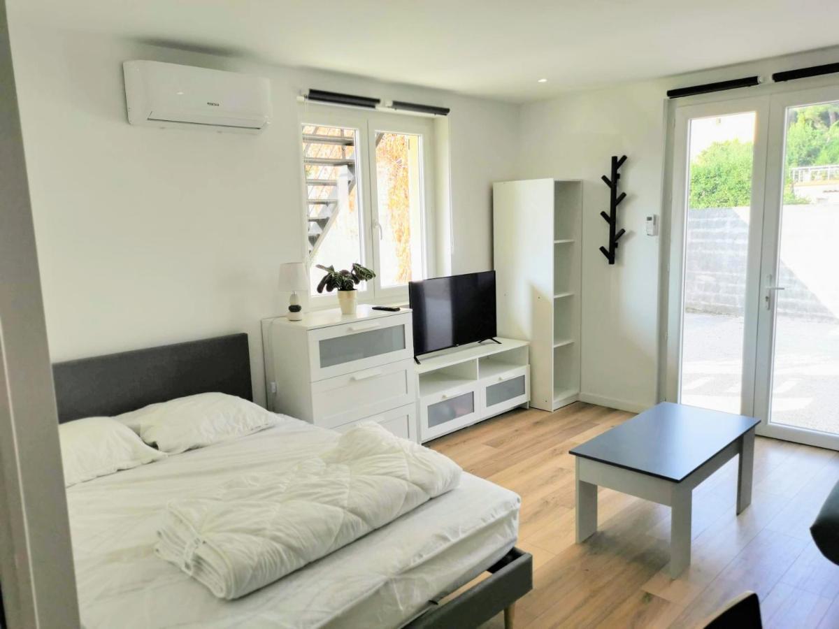 Appartement Climatise Golfe-Juan Plage Vallauris Ngoại thất bức ảnh